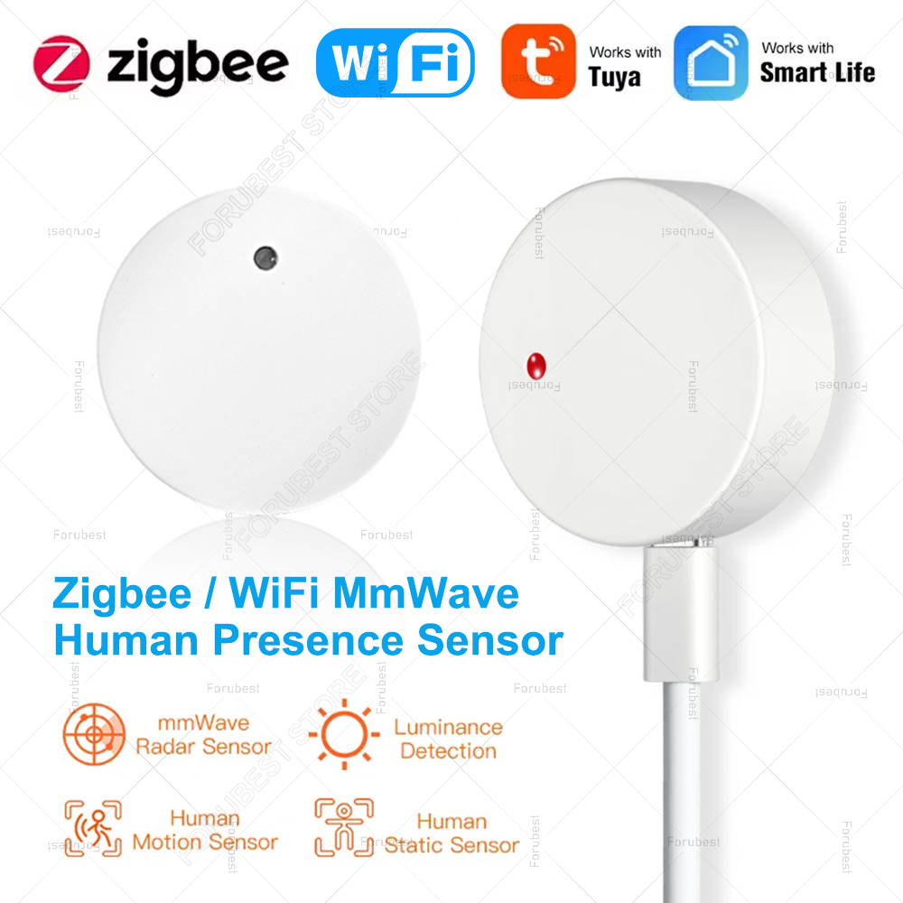 ZigBee Wifi MmWave presencia h - Smart Home Living reseña y precio