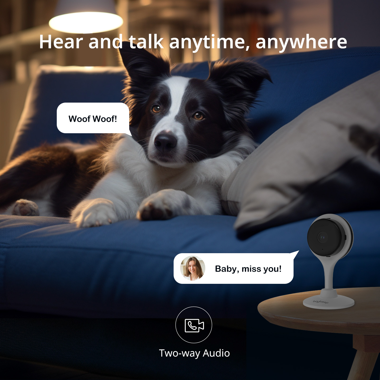 Cámara de vigilancia BoyKeep 3 - Smart Home Cctv Camera reseña y precio