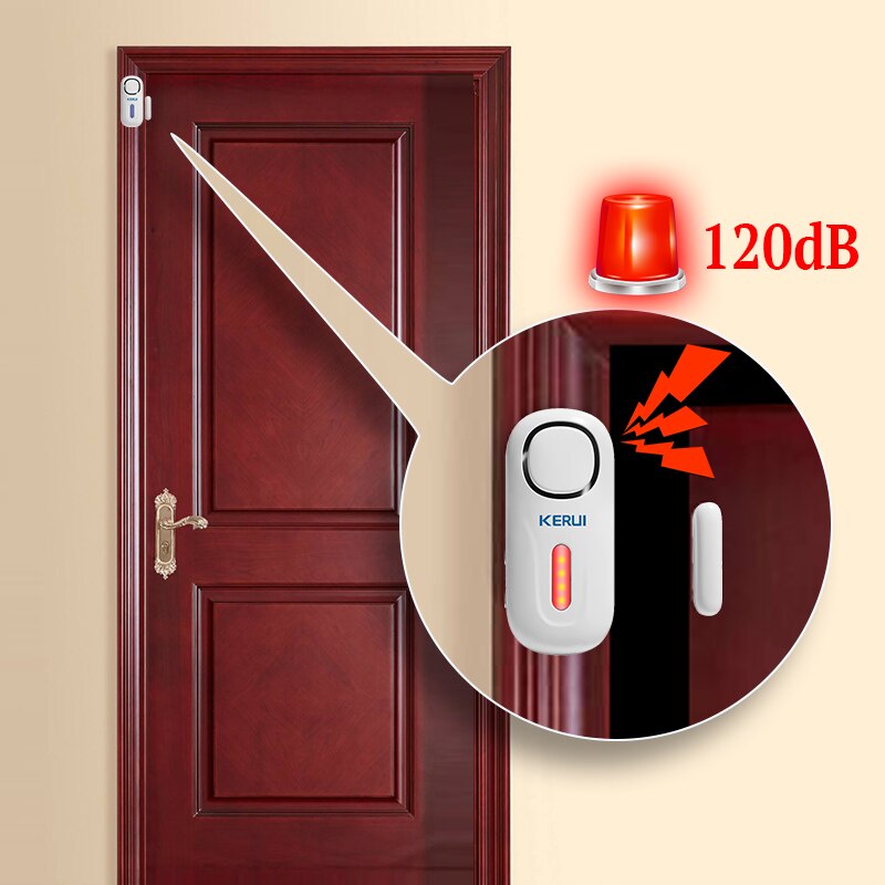 KERUI 120DB inalámbrico puerta - Smart Home Full System reseña y precio
