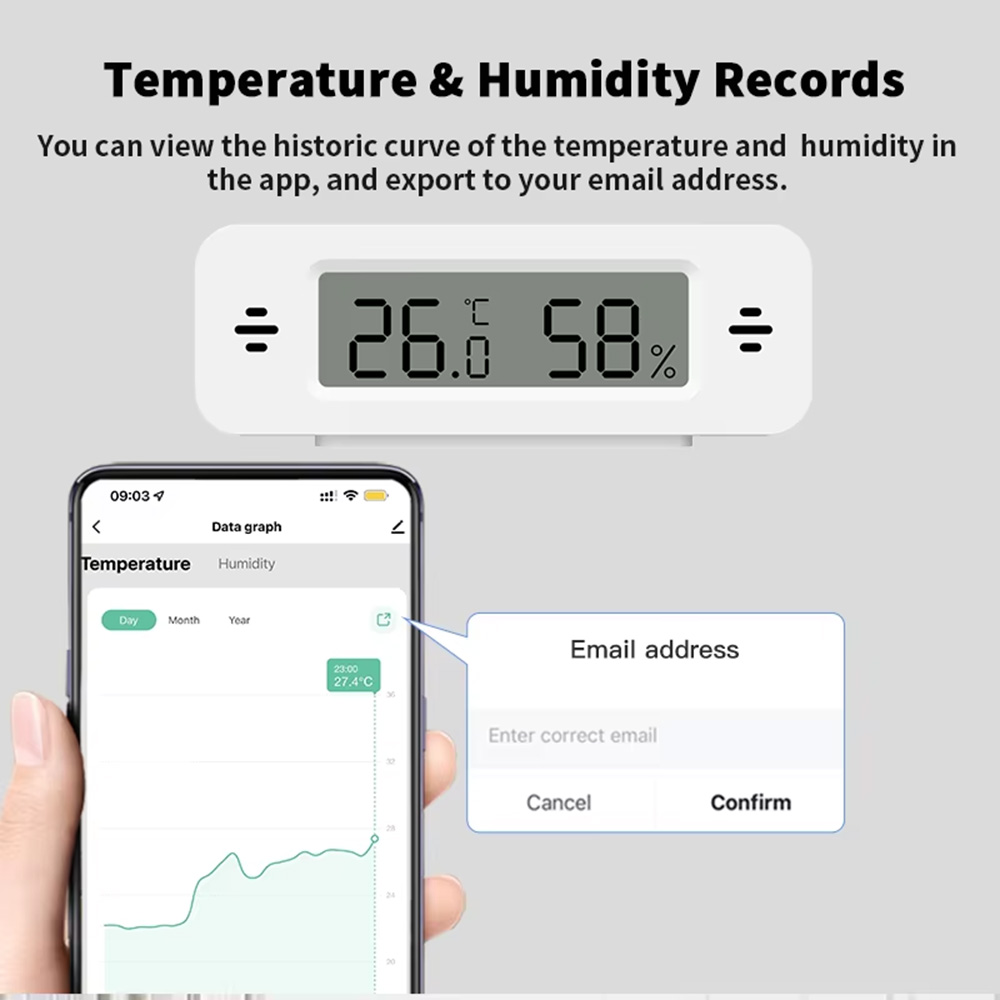 Sensor de Temperatura y Humeda - Smart Home Tablet reseña y precio
