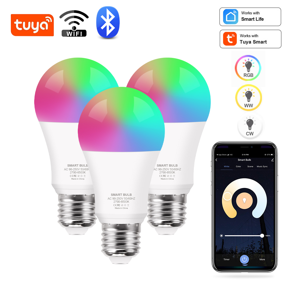 Bombilla inteligente Tuya Wifi - Smart Home Diy reseña y precio