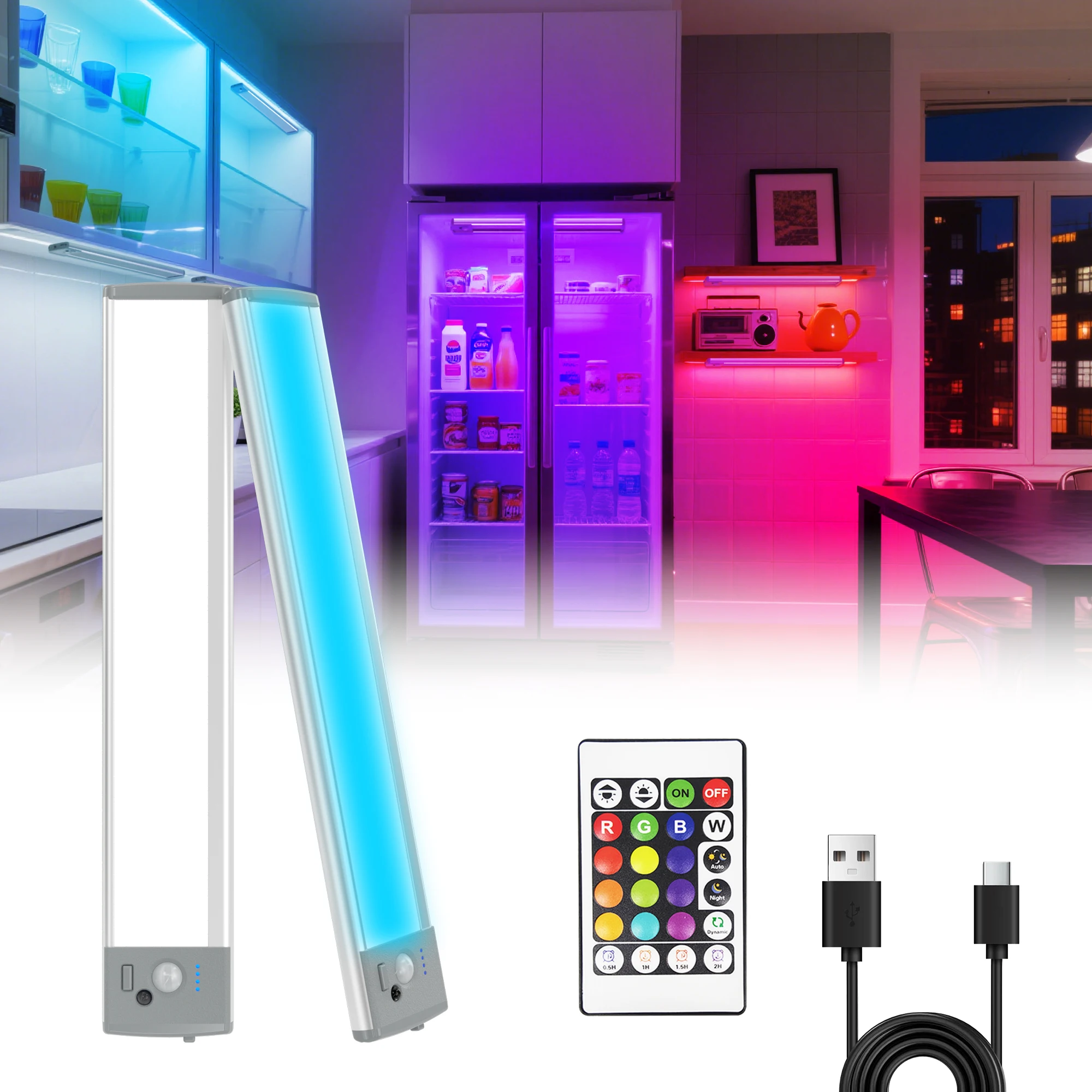 Luces de colores recargables i - Smart Home Living Room reseña y precio